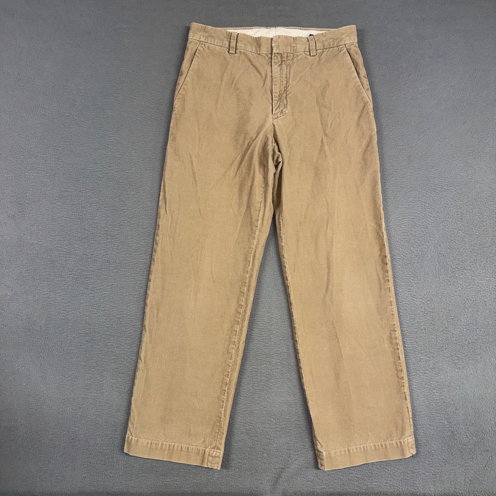 Banana Republic Pants Mens 32x32 (Fits 32x30) Brown Straight Leg Dawson Corduroy